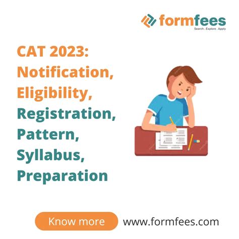 Cat Notification Eligibility Registration Pattern Syllabus