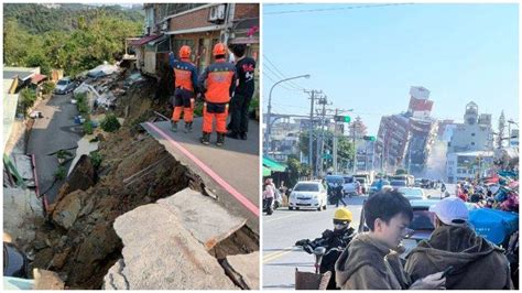 Gempa M Guncang Taiwan Setidaknya Orang Meninggal Dunia Dan