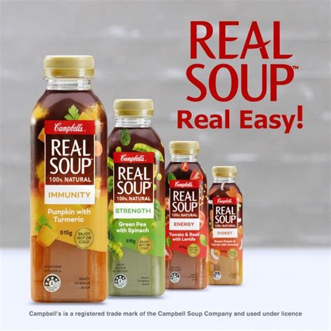 After A Wellness Boost Try Campbells New Real Soups Packed In