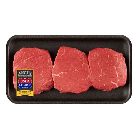 Beef Choice Angus Sirloin Tender Steak 0 6 1 62 Lb