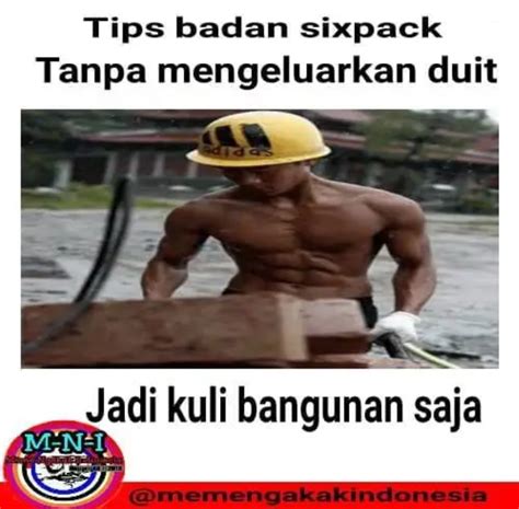 Meme Lucu Serba Serbi Kuli Bangunan