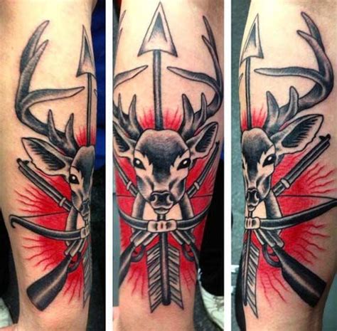 Bow Hunting Arrow Tattoos