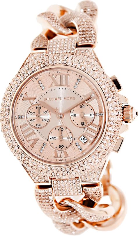 Michael Kors Women S Camille MK3196 Rose Gold Stainless Steel Quartz