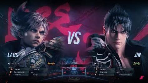 Tekken Lars Vs Jin Kazama Youtube