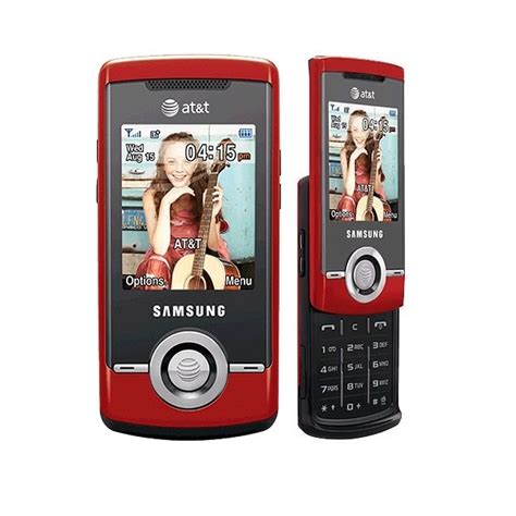 Samsung A777 Gsm Unlocked Red Cell Phone Free Shipping Today