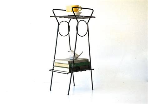 Mid Century Metal Stand All Purpose Metal Stand Plant Etsy Mid
