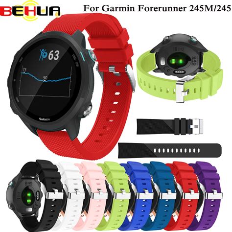 Pulseira De Silicone Para Garmin Forerunner Pulseira Esportiva Macia