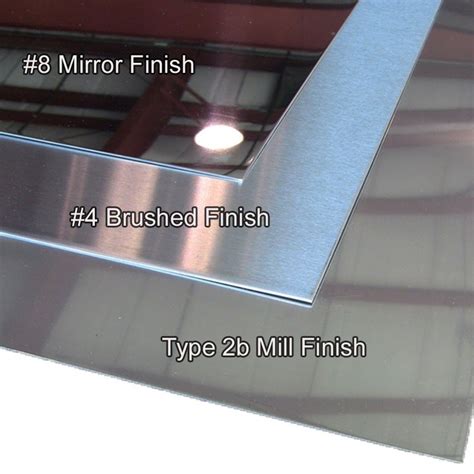 Supply 201 304 Stainless Steel Sheet Architectural Finish Mirror No 8 And Brush No 4