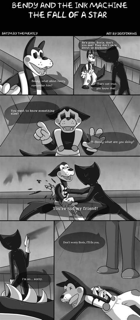 Bendy And The Ink Machine Comic Page 5 By Serifdraws On Deviantart Bendy And The Ink Machine