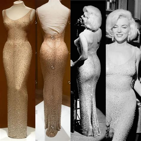 Kim Kardashian wearing Marilyn Monroe's iconic dress