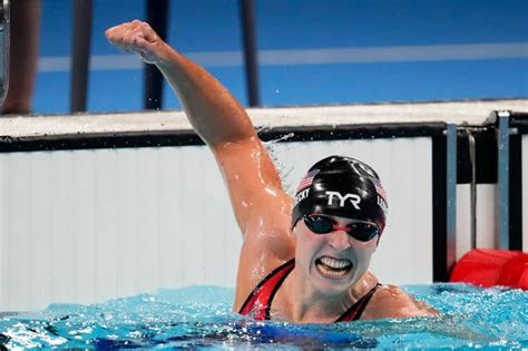 Katie Ledecky Cements Her Legacy With A 1500 Freestyle Gold At Paris Olympics Yahoo Sports