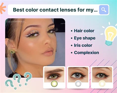 BEST Colored Contacts For Dark Brown Eyes From 400K