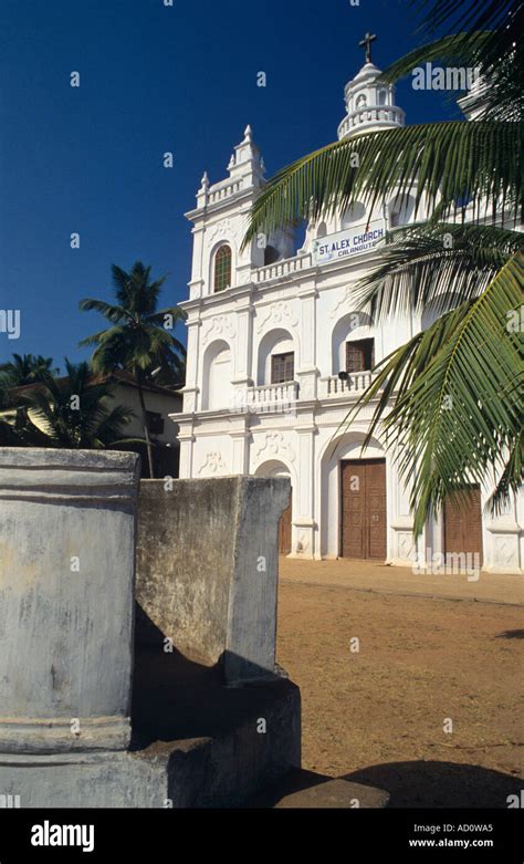 St Alex Church Calangute Goa India Stock Photo Alamy