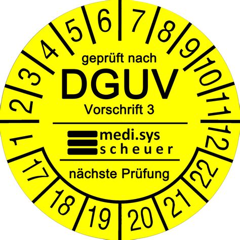 DGUV V3 Prüfung