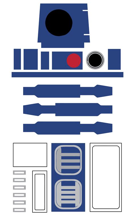 Latest Star Wars R2-D2 Favor Bag Printable | Star wars crafts, Star ...