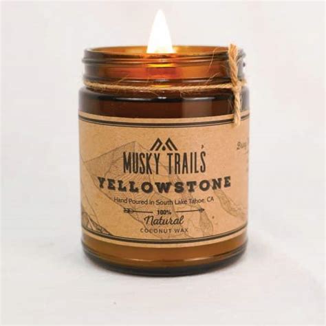 National Park Candles | Woodsy Candles | Musky Trails Artisan Candle Co