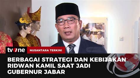 Kilas Balik Ridwan Kamil Sebagai Gubernur Jawa Barat Nusantara