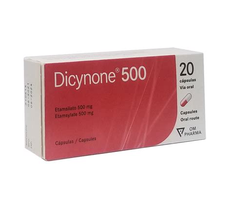 Dicynone 500Mg Capsulas FarmaciaRD