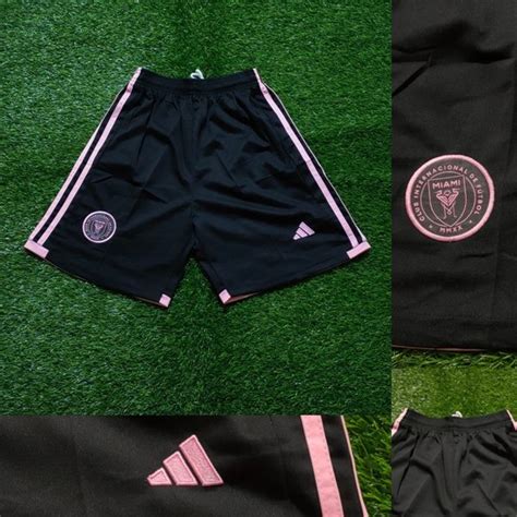 Jual INTER MIAMI AWAY CELANA BOLA FUTSAL HITAM 2023 2024 GRADE ORI