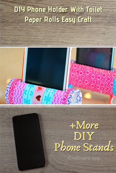 Easy Diy Phone Stands You Can Make Right Now Diy Phone Stand Diy