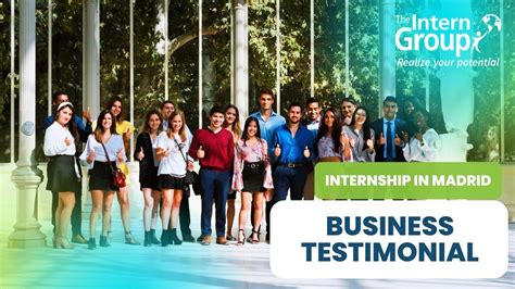 Internship In Madrid Business Testimonial Javier S Experience Youtube