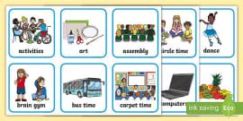 Visual Timetable For Early Year S Foundation Stage Twinkl