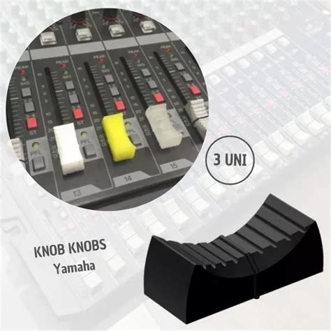 Kit C 3 Knob Botão Knobs Reposição Yamaha Fader Mesa Som Mercadolivre