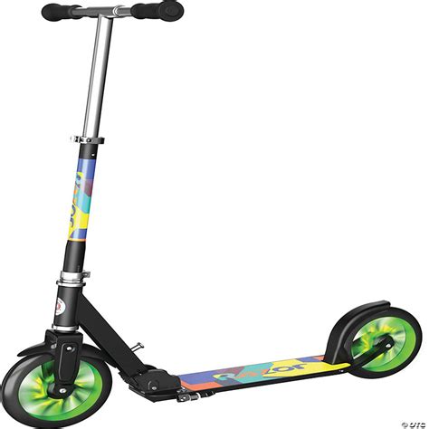 Razor A5 Lux Light Up Kick Scooter Green