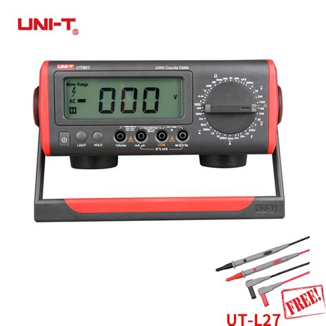 UNI T UT801 LCD Desktop Digital Multimeter High Precision Manual