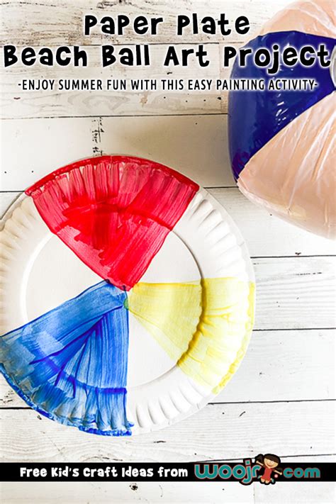 Paper Plate Beach Ball Art Project | Woo! Jr. Kids Activities ...