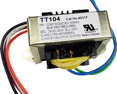 Amazon TGM 40 VA HVAC Control Transformer 120 208 240 VAC Input 24