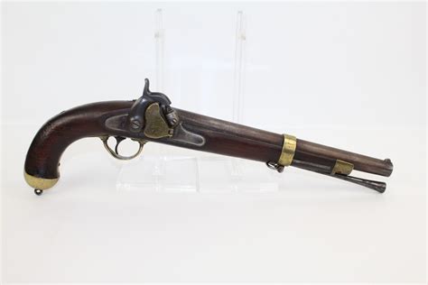 Us Springfield Model 1855 Percussion Pistol Carbine Candr Antique001