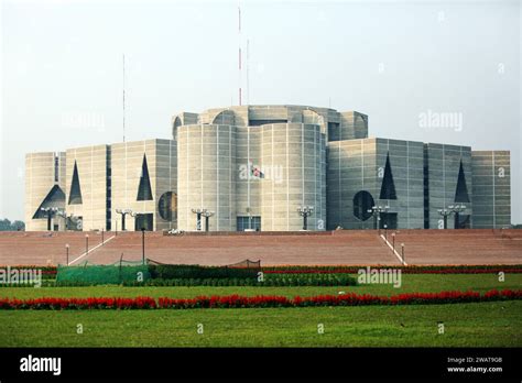 Dhaka Bangladesh Janvier Une Vue Ext Rieure Du Parlement