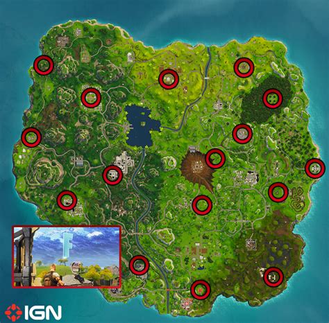 Fortnite Week Challenges Baller Locations And Search For Buried