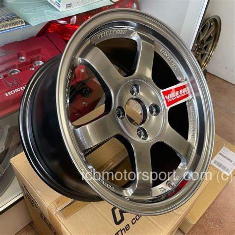 Rays Volk Racing TE37SL Limited Edition Super Lap Wheels 15X8 4X100 35