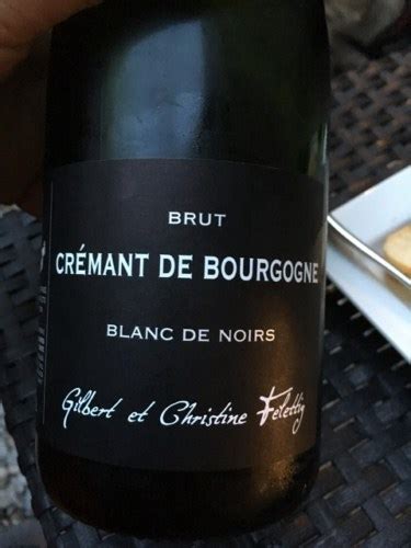 Gilbert Et Christine Felettig Cr Mant De Bourgogne Blanc De Blancs Brut