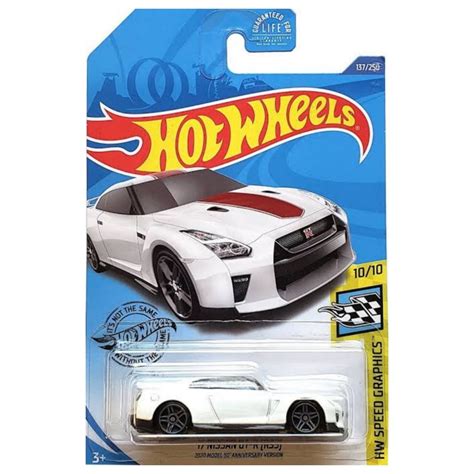 Hot Wheels 17 Nissan Gt R [r35] 2020 Model 50 Anniversary Version