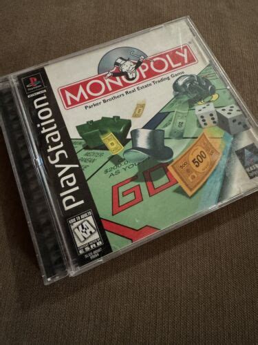 Monopoly Ps1 Playstation Video Game Cib 608610990645 Ebay