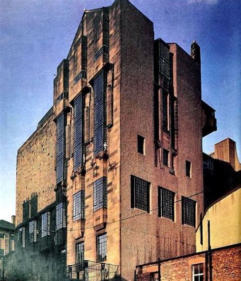 Arch Charles Rennie Mackintosh 1908 School Of Art Library Wing