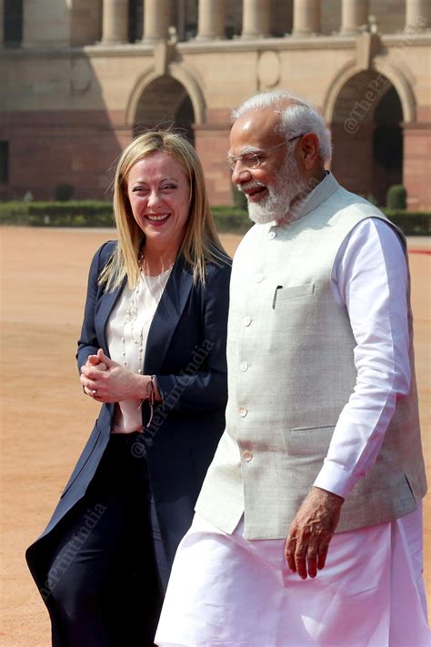 India Italy Italian Pm Meloni Meets Modi Ministers On India Visit