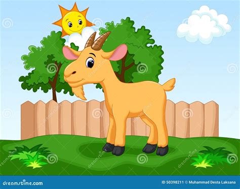 Cute Goat Cartoon Royalty-Free Stock Photography | CartoonDealer.com ...