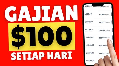 GAJIAN 100 HARI PAKAI HP SAJA KERJA ONLINE DIBAYAR PER HARI Cara