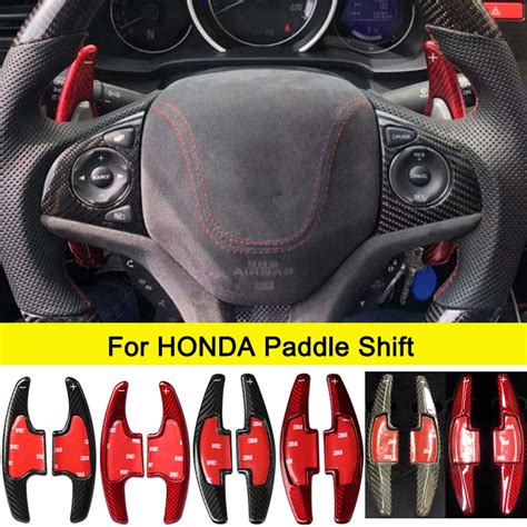 New Pcs Carbon Fiber Steering Wheel Shift Paddle Shifter Extension For