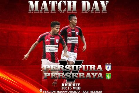 Link Live Streaming BRI Liga 1 Hari Ini Persipura Jayapura Vs