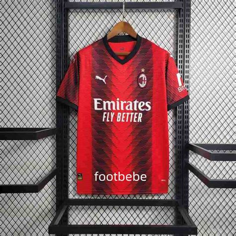 AC Milan Trikot 2023 2024 Heim Rot Footbebe De