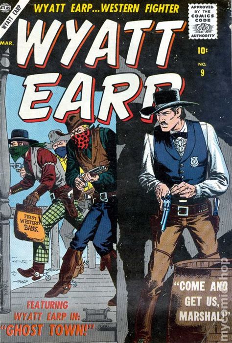 Wyatt Earp 1955 Atlasmarvel Comic Books