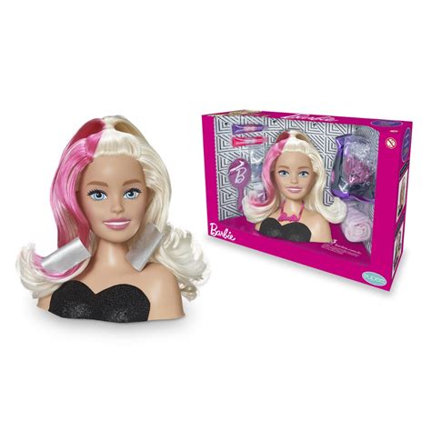 Boneca Para Pentear Cabelo - Boneca Barbie Busto Para Pentear Com Cabelo e Acessórios | Shopee Brasil