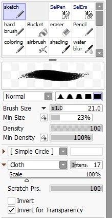 Aixa Pinceles Para Paint Tool Sai