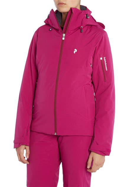 Peak performance Anima Ski Jacket in Pink | Lyst