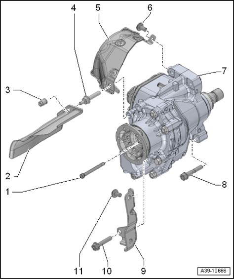 Volkswagen Tiguan Service And Repair Manual Bevel Box Controls Housing